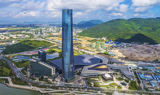 珠海十字門會(huì)展商務(wù)組團(tuán)一期標(biāo)志性塔樓（辦公酒店）工程